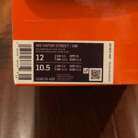 Nike off white vapor street - Picture 4 of 4